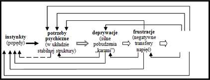 Deprywacyjno-frustracyjna aktywacja procesu osobniczej agresywności